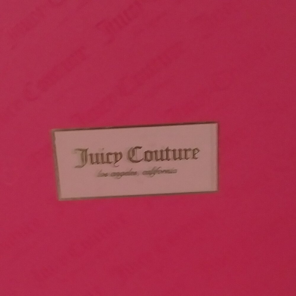 Juicy Couture Jewelry Rhinestone Necklace Earrings Set - Picture 7 of 14